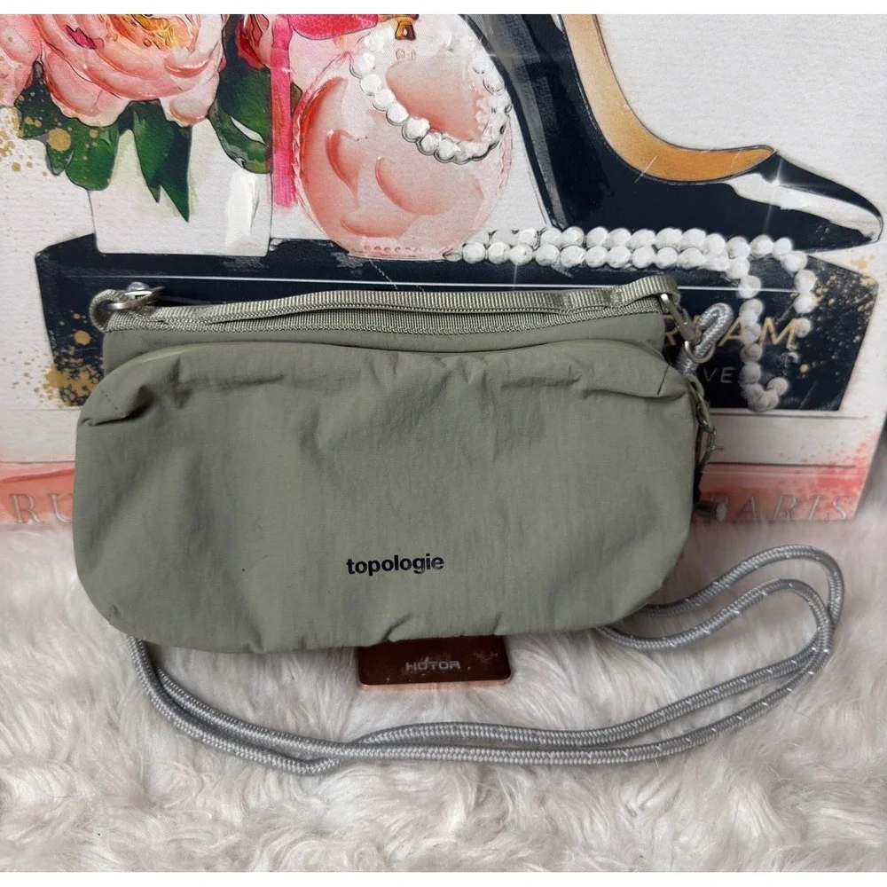 Topologie Pacer Messenger Bag Sage Green Crossbody Utility Pouch